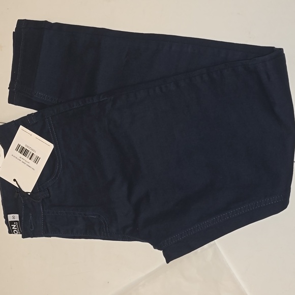 SKINNY FIT JEANS NON RIPPED - DARK BLUE - Picture 1 of 6